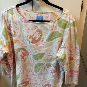 Floral Print Women's Top
